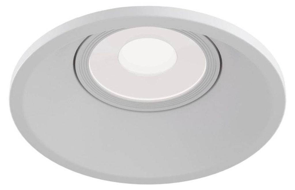 Faretto Da Incasso Moderno Dot Tondo Alluminio Bianco 1 Immagine del prodotto 