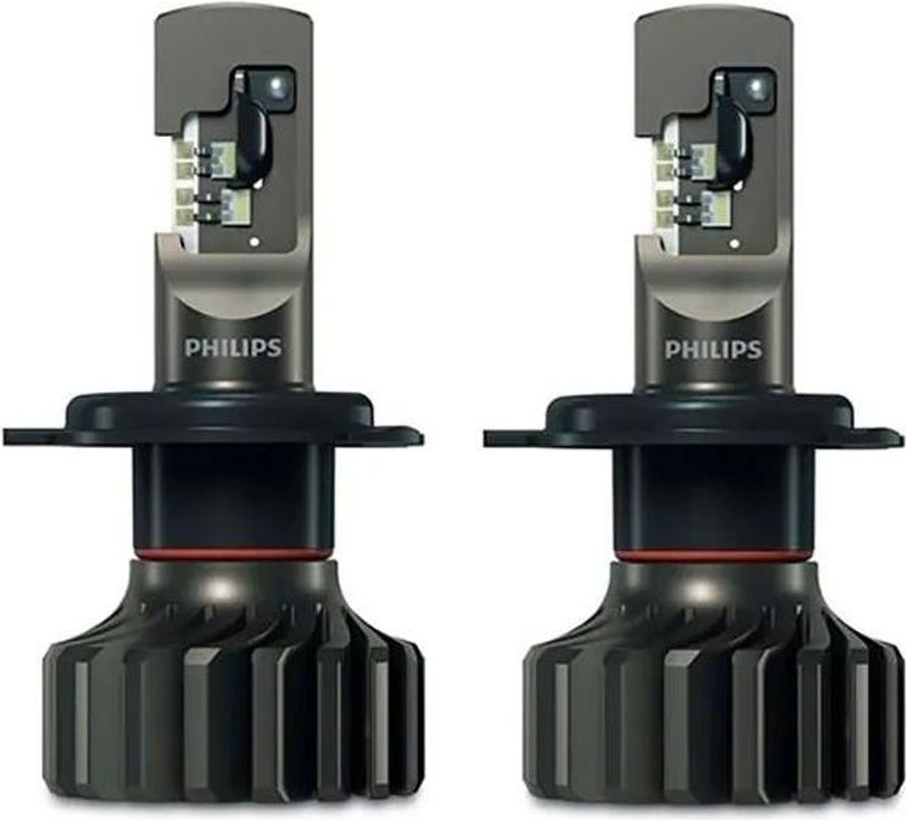 Philips Led H4 U91 Hl Autolicht Silber Silber One Size