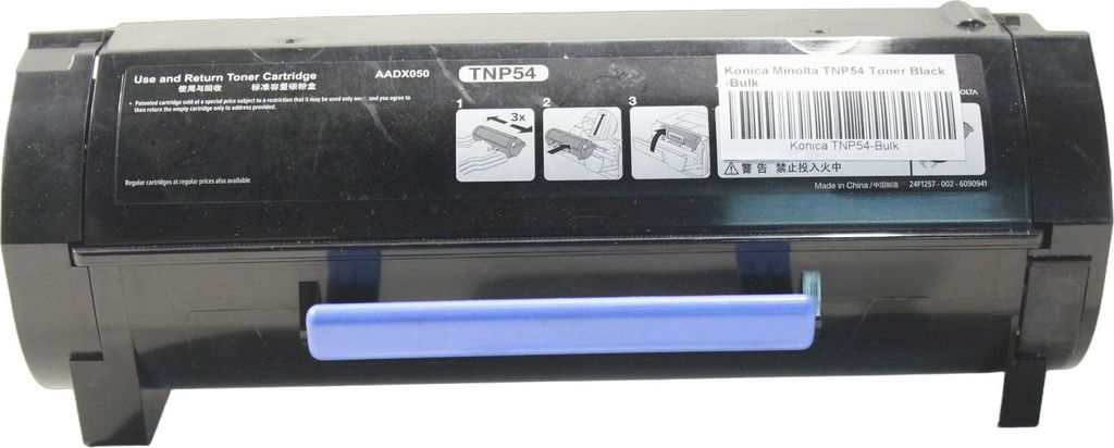 Konica Minolta TNP54 Toner Black AADX050 -Bulk