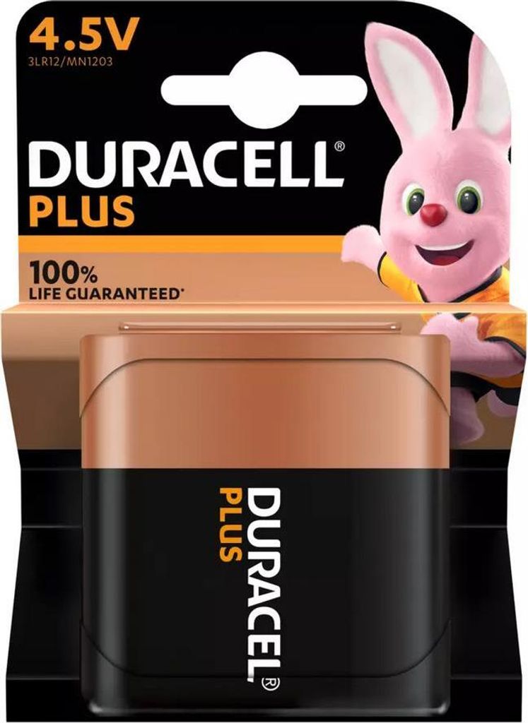 DURACELL PLUS K1 Alkalisch Dick