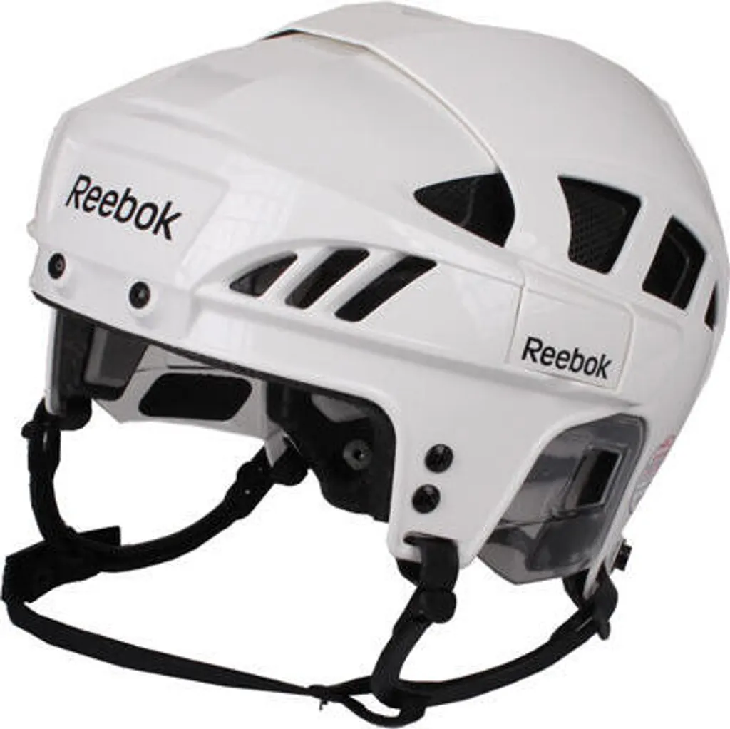Casque de hockey blanc taille S pour entraînement et match junior