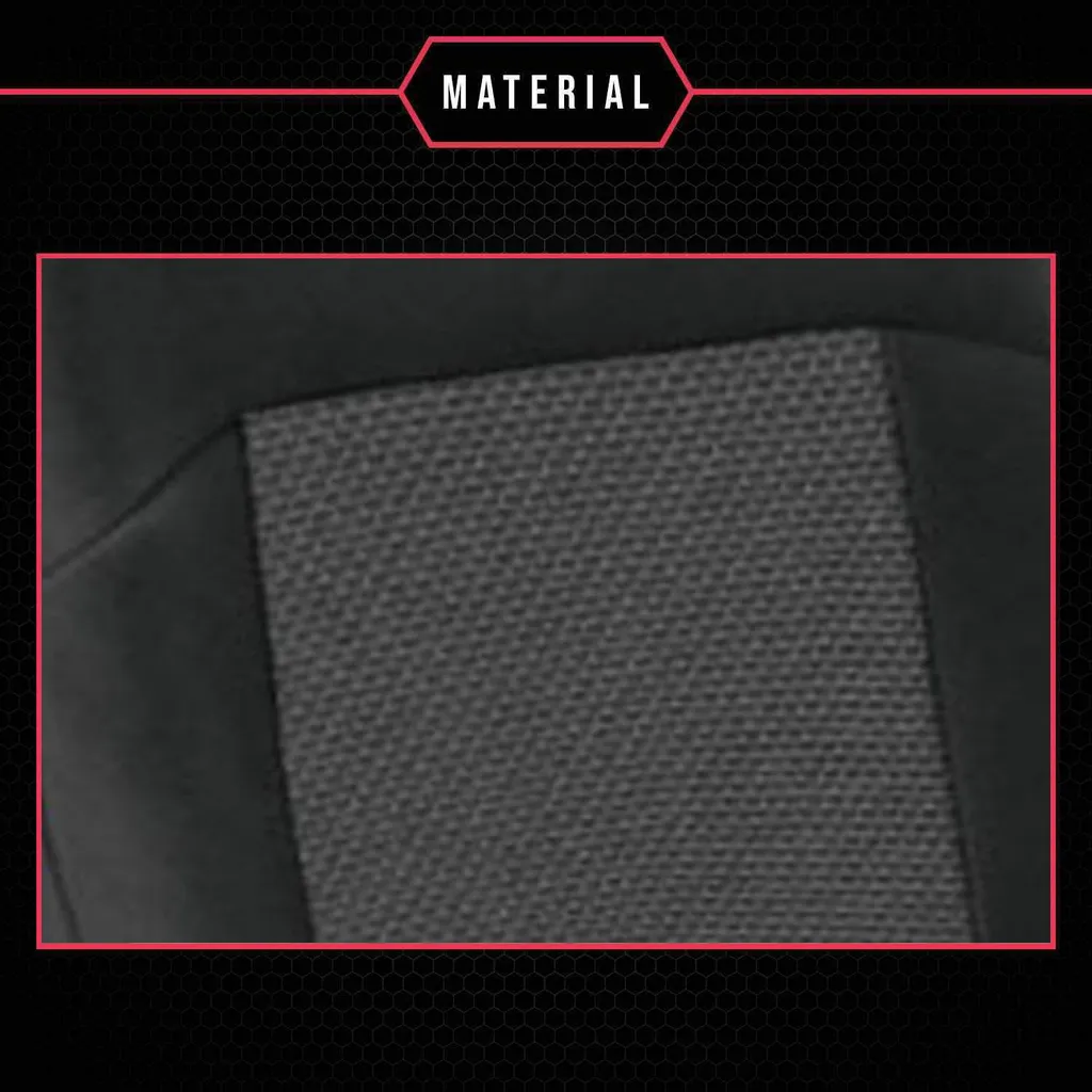 Coprisedili Toyota Land Cruiser Nero - Protezione Premium in Ecopelle - 3