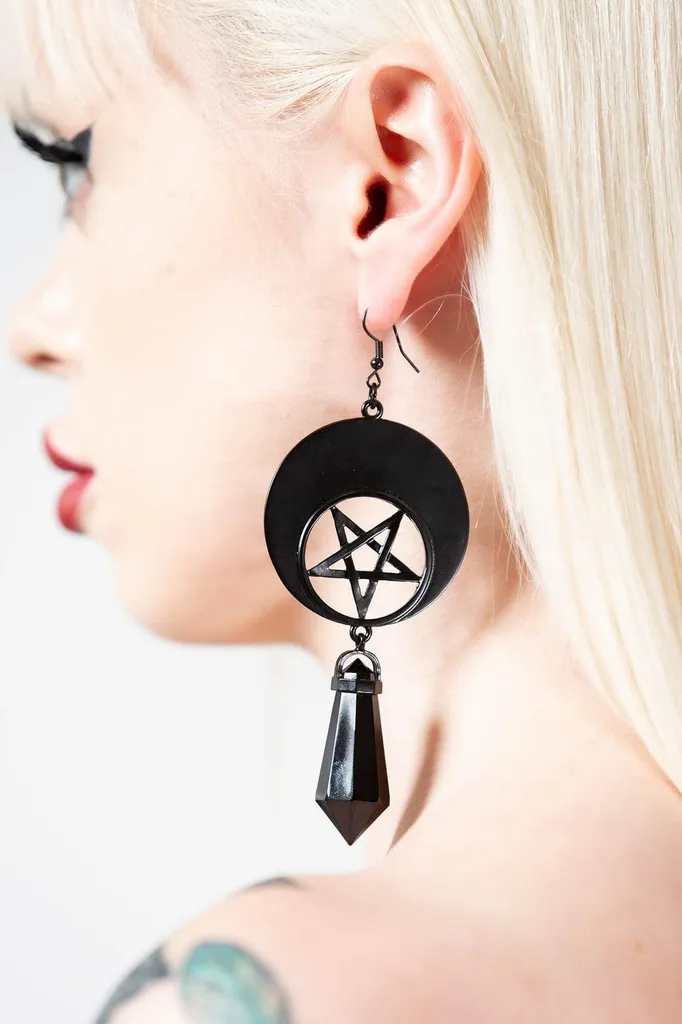 KILLSTAR Ohrringe - Fascino a mezzaluna