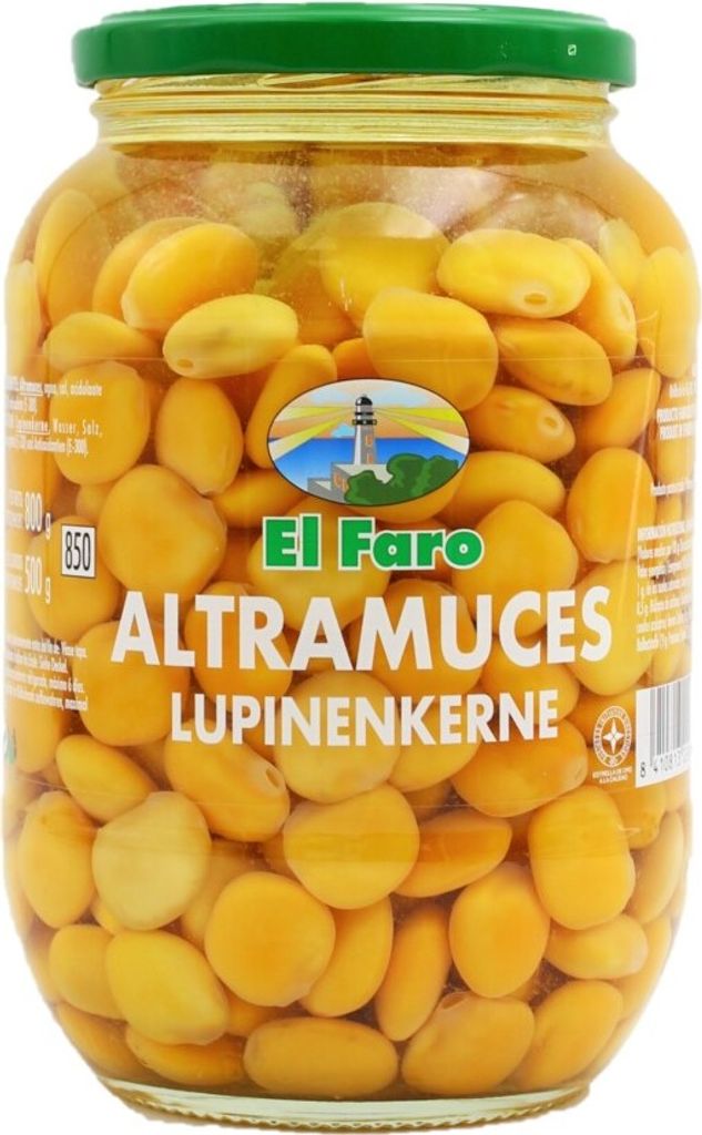 El Faro Altramuces Lupinenkerne 500g