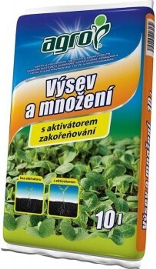 AGRO CS a.s. AGRO Substrát na výsev a rozmnožovanie 10l Obrázok produktu 
