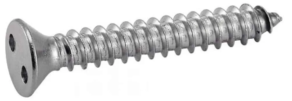 100 Vis à Tôle Inviolable Snake Eyes 3.5x13 mm Inox A2 DIN 7982 D-Work