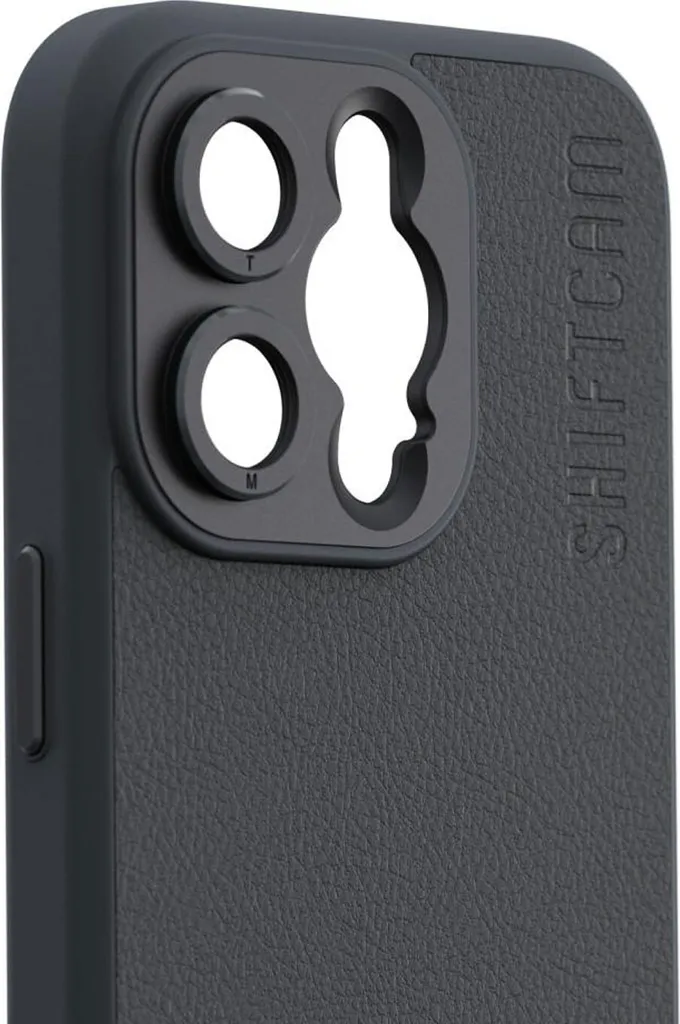 Coque rigide iPhone 14 Pro pour objectif ShiftCam LensUltra étanche et grise
