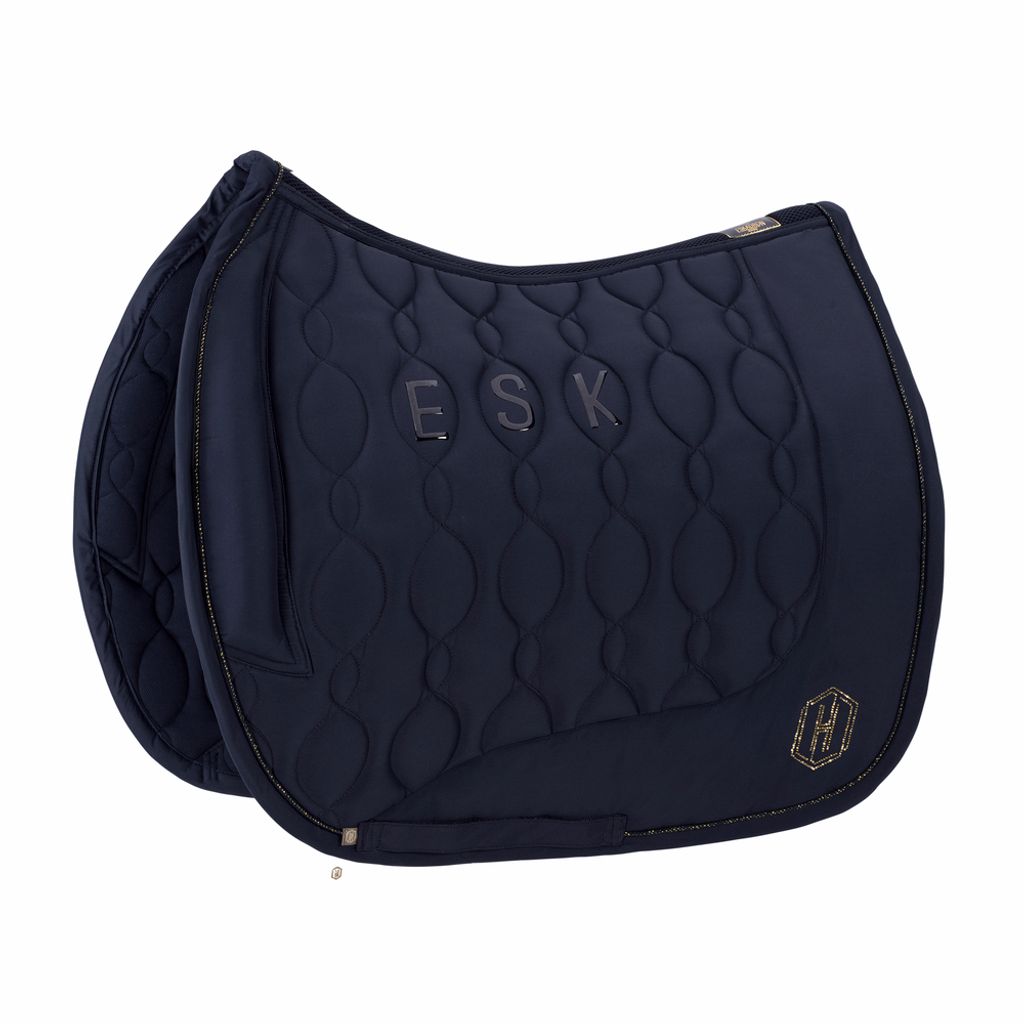 Eskadron HERITAGE Schabracke " MICRO AVANTGARDE " Form - Dressur Farbe - navy