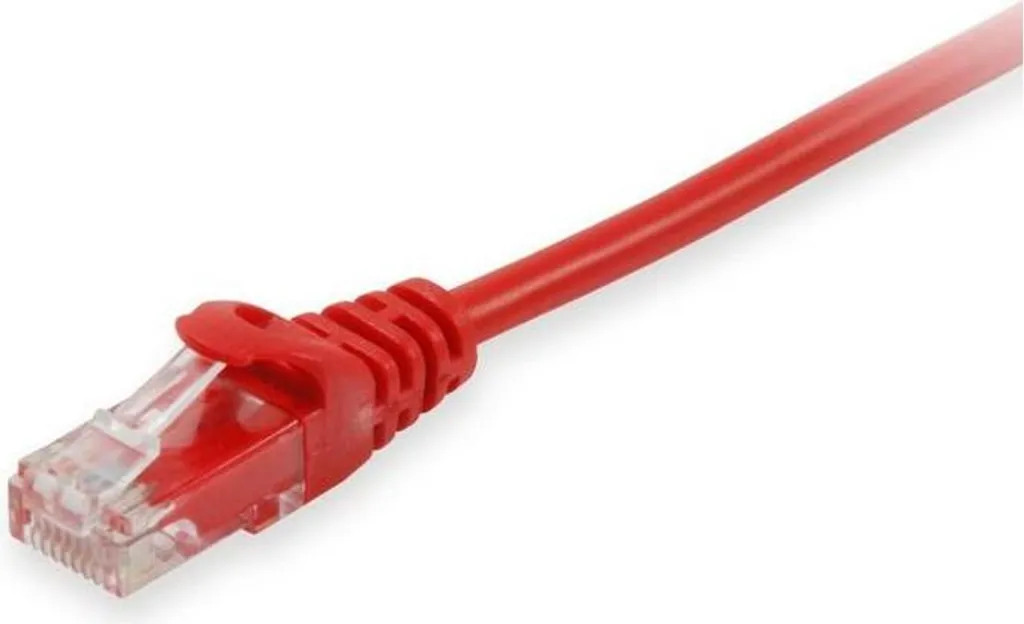 Cavo Ethernet Gaming Equip Cat6A 2m | 10Gbps Low Latency Rosso LSZH