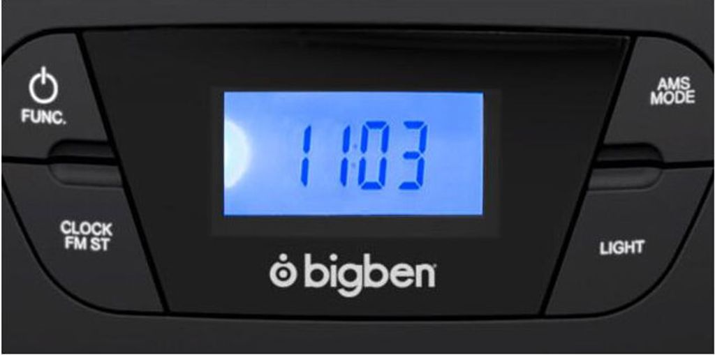 Bigben CD61NUSB Black Odtwarzacz muzyki stołowy Zdjęcie produktu 9