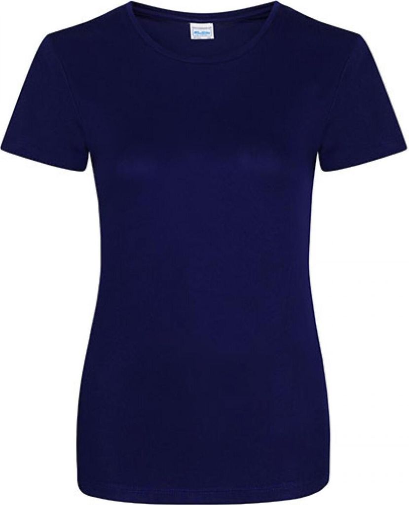Just Cool JC005 | Girlie Cool Sport T-Shirt + WRAP - Farbe: Oxford Navy - Größe: S