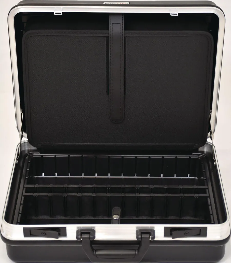 Valise à outils ABS 24,5L L490xP188xH365mm avec cadre aluminium robuste