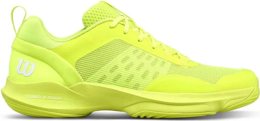 Chaussures Wilson Hurakn Pro V2 Jaunes : Amorti et Vitesse Padel 45.3