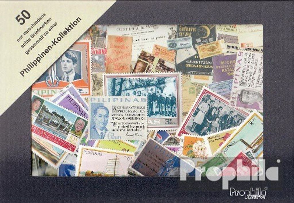 Briefmarken Philippinen 50 verschiedene Marken