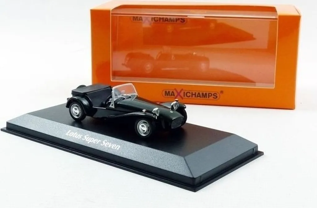 Lotus Super Seven 1968 MaXichamps 1:43 - Finition Diecast Haute Qualité