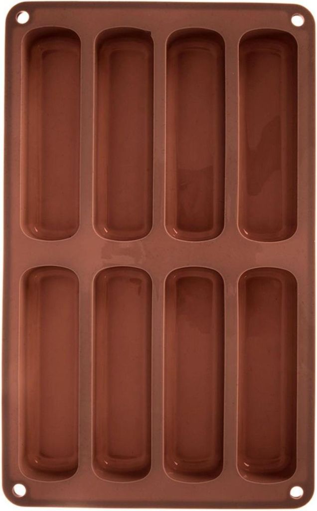 Orion | Silikonform - Biskuitform - Backform - Muffinform - Braun - Bären - 28x17x2 cm