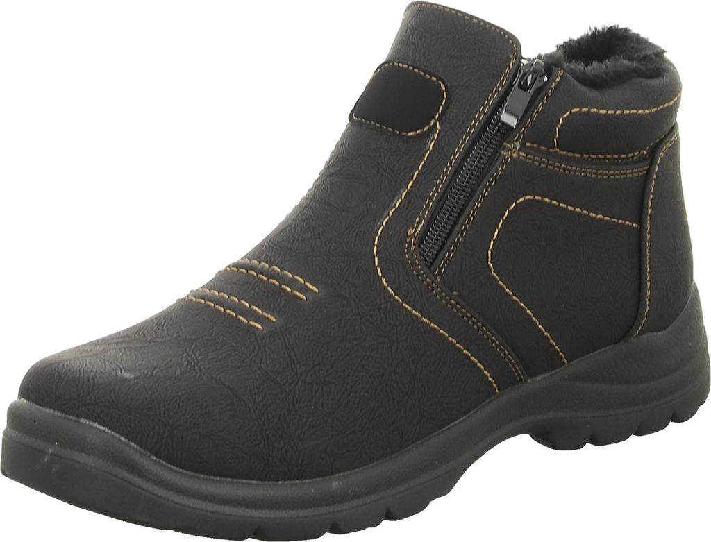 Paulo G. Herren-Stiefelette Schwarz, Farbe:schwarz, EU Produktbild 