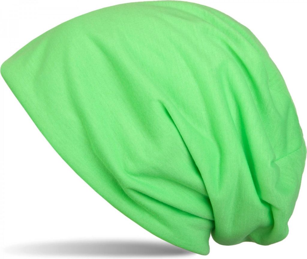 styleBREAKER Uni Slouch Beanie Mütze One Size | Weicher Baumwollmix & Elastisch | Leichte Longbeanie für Sommer & Übergang | Atmungsaktiv & Einf...