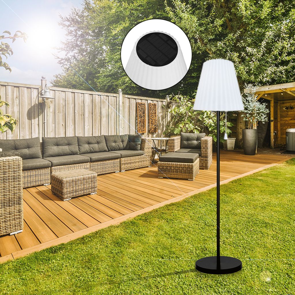 7MAGIC Solar Stehlampe, Outdoor Stehlampe mit Lichtsensor, Produktbild 2
