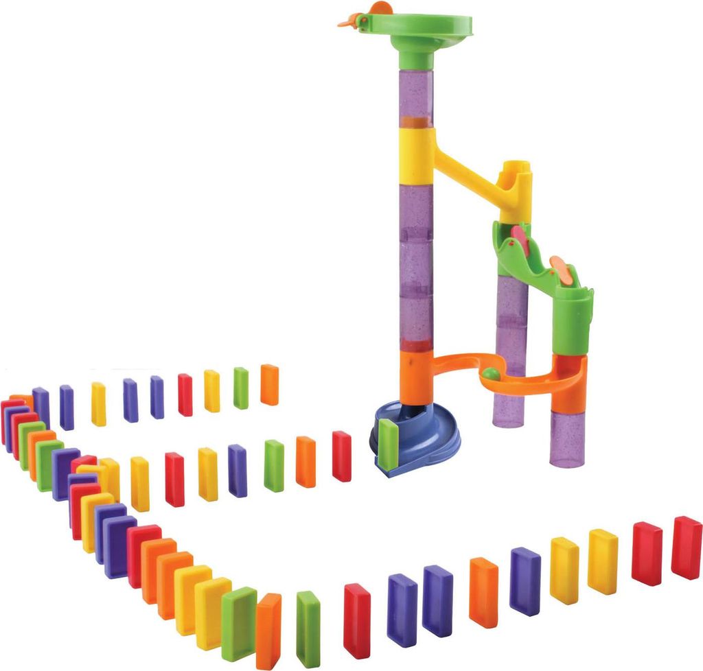 Marmorbahn-Domino-Set, 79-teilig.