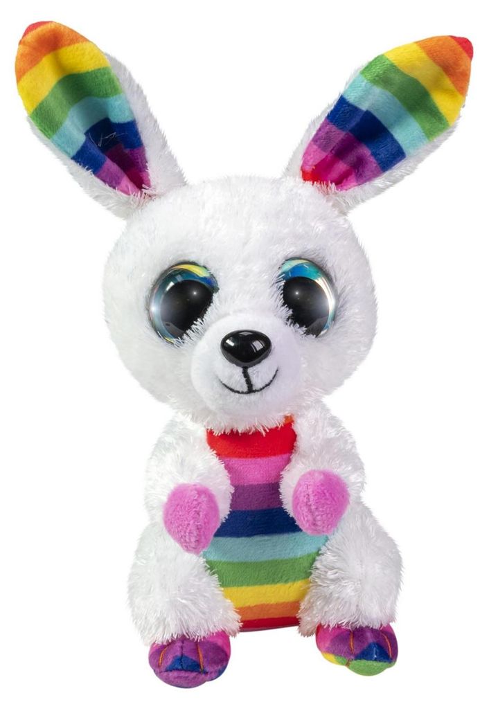 Lumo Stars umarmen - Kaninchen -Regenbogen, 15 cm
