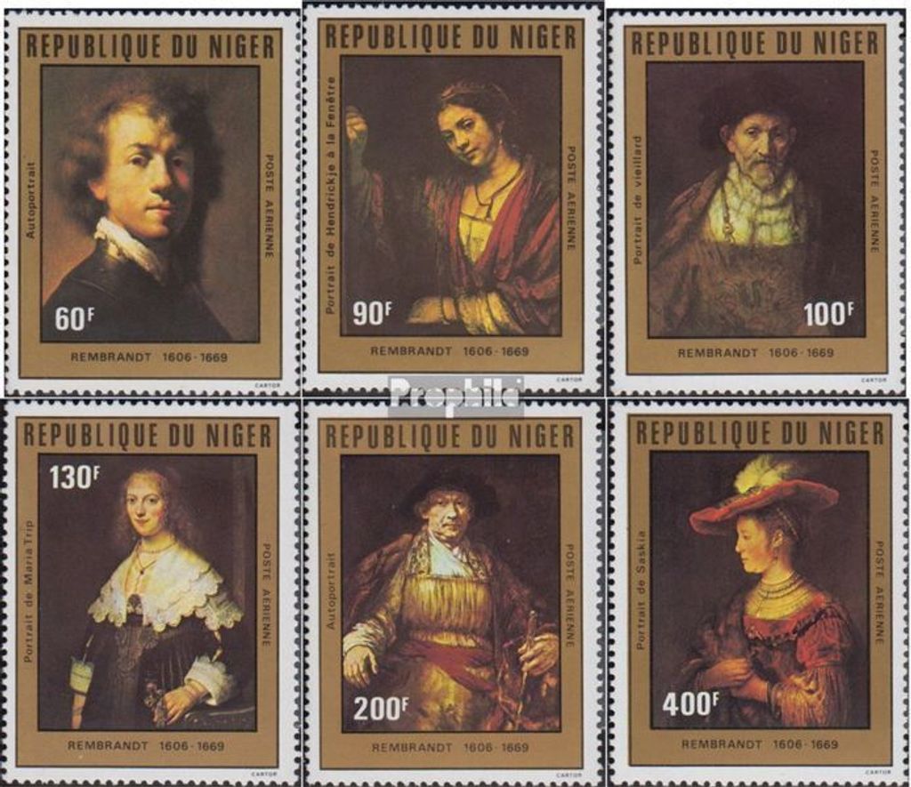 Briefmarken Niger 1981 Mi 730-735 (kompl.Ausg.) postfrisch Produktbild 