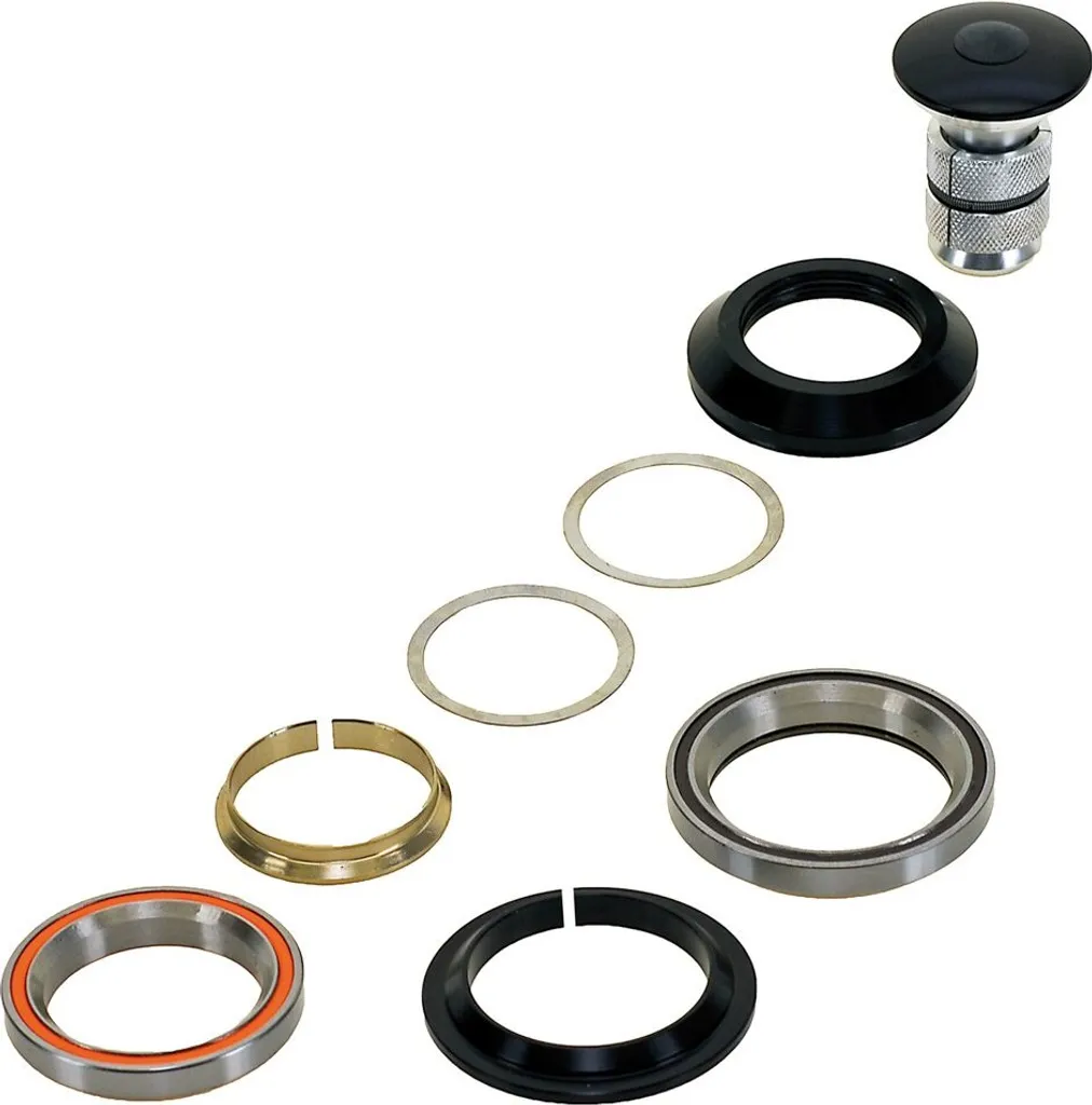 Jeu de direction roulement étanche 41.8-47 Neco Aheadset noir robuste