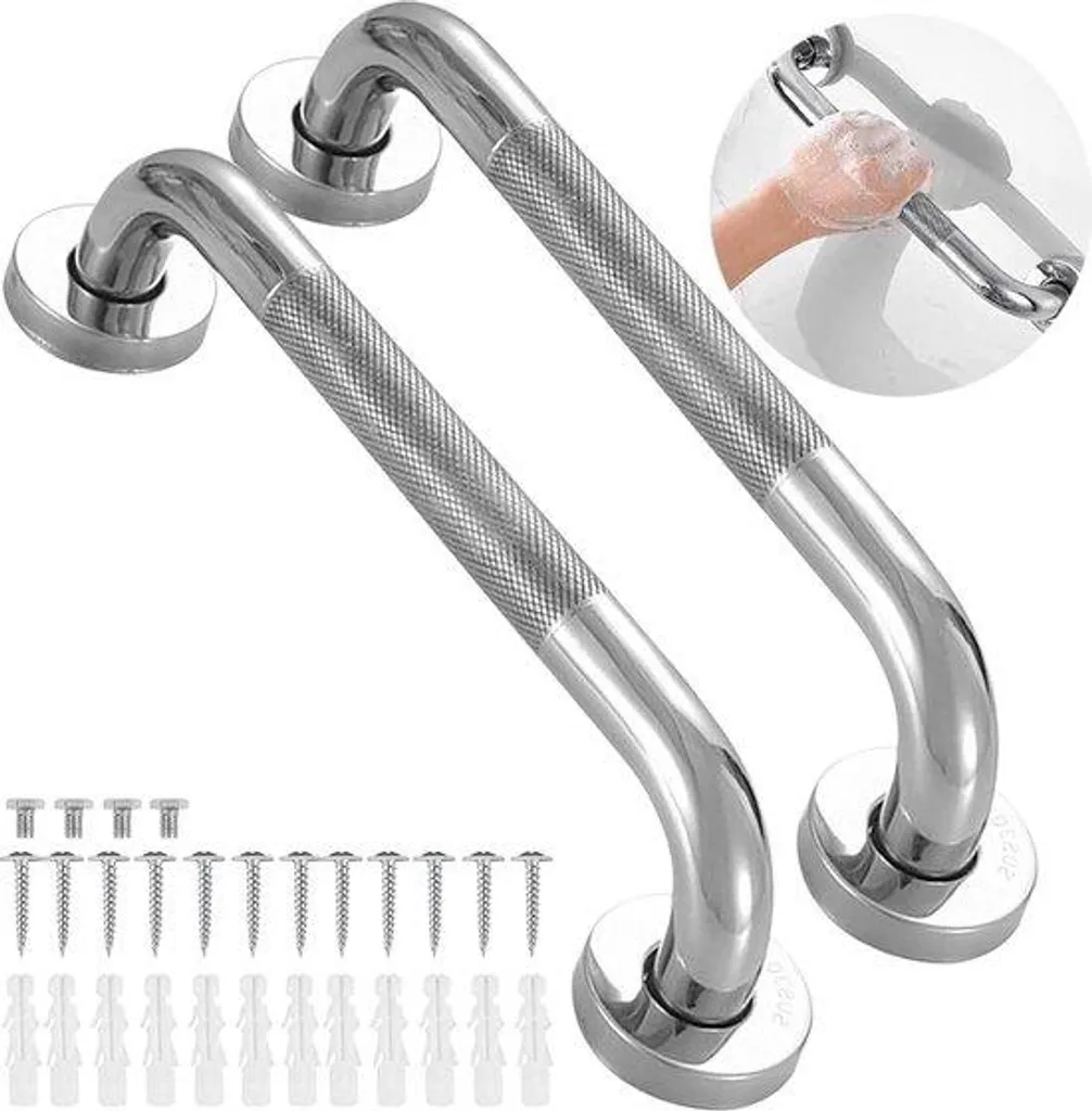 Poignée de maintien 40 cm antidérapante pour senior et enfant - Sécurité