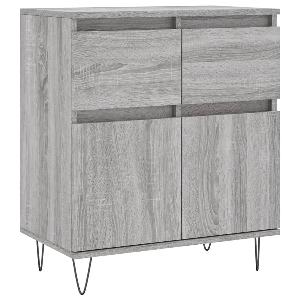 Credenza 60x35x70 Grigio Sonoma | Mobile in Legno Tecnico Alta Qualità
