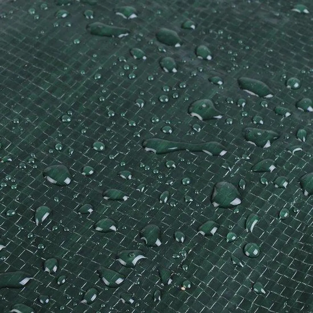 Housse mobilier de jardin 193x136x88 cm verte imperméable haute qualité