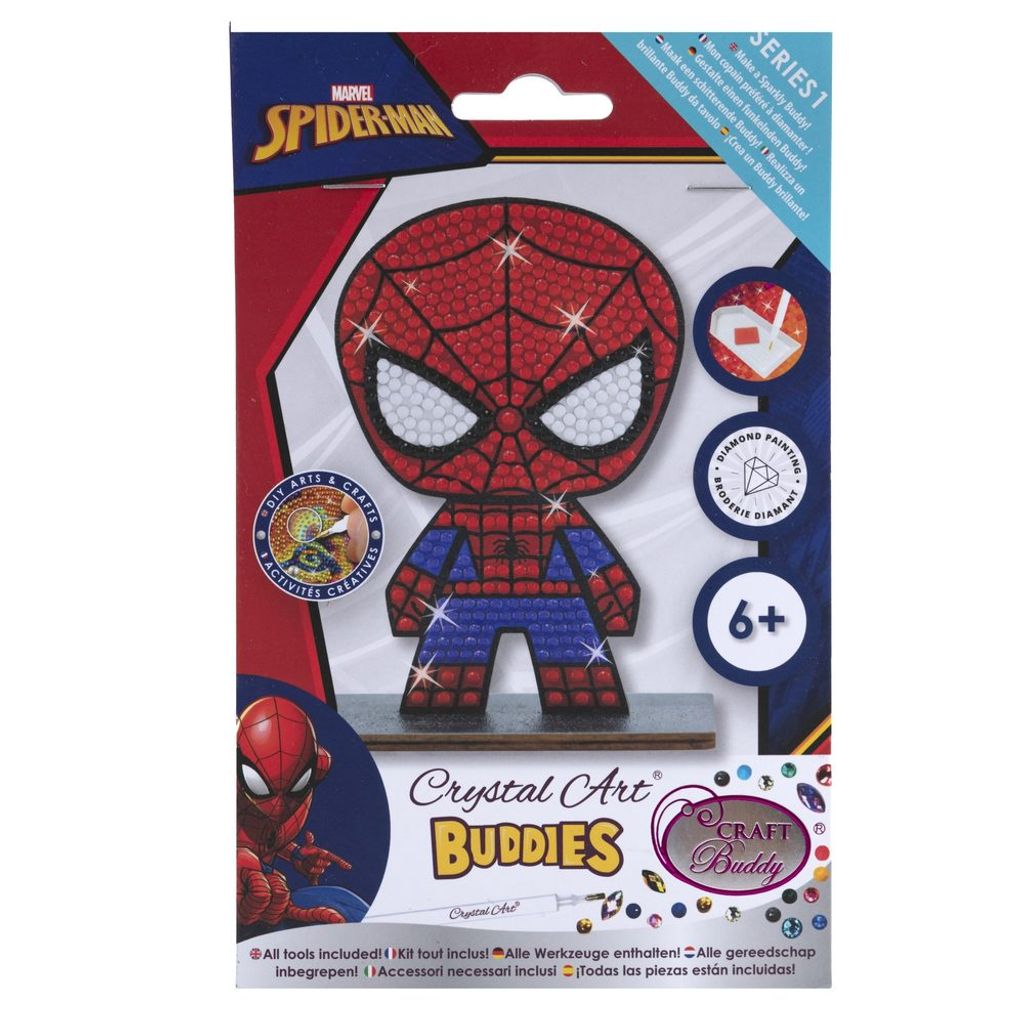 Crystal Art Buddy Spider-Man Set Produktbild 