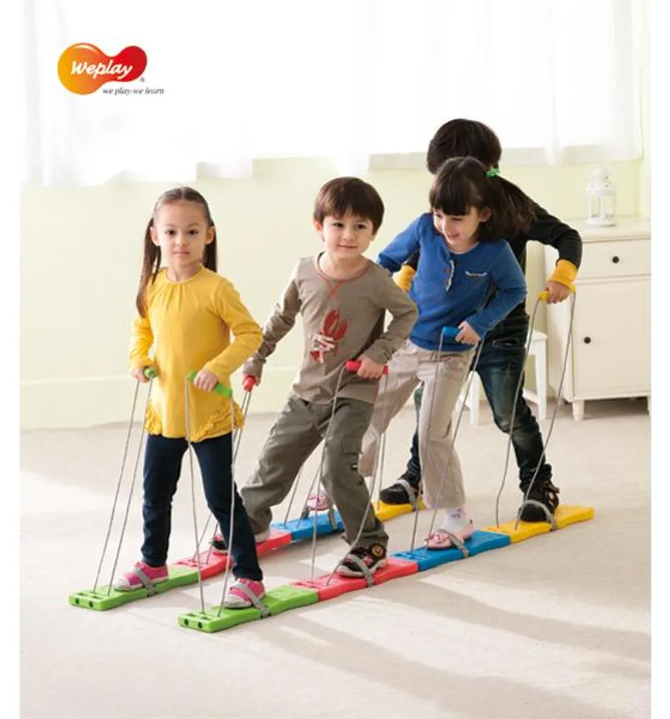Stepper Weplay Team Walker : Skis Robustes avec Sangles Ajustables - 8