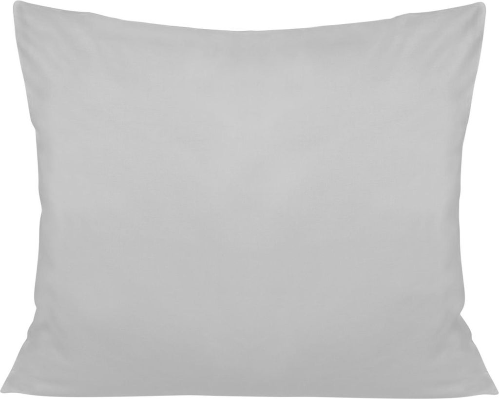 Darymex Satin Kissenbezug 50x60 cm Grau Einfarbig
