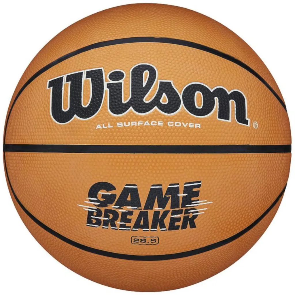 Ballon de Basket Wilson Gamebreaker Marron Taille 5 pour l'Entraînement