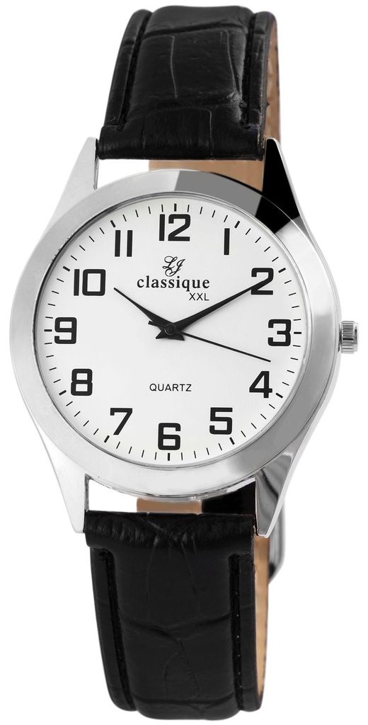 Herrenuhr Kunstleder  Mineralglas Produktbild 