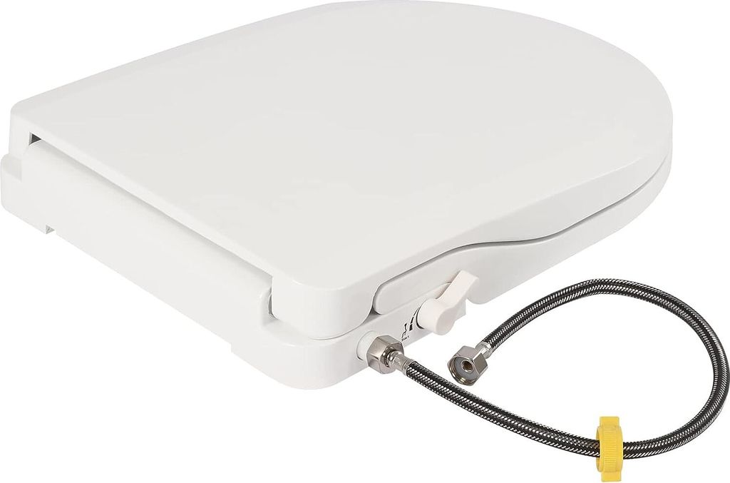 D-Form WC Sitz Nicht elektrisch Toilettensitz mit Produktbild 6