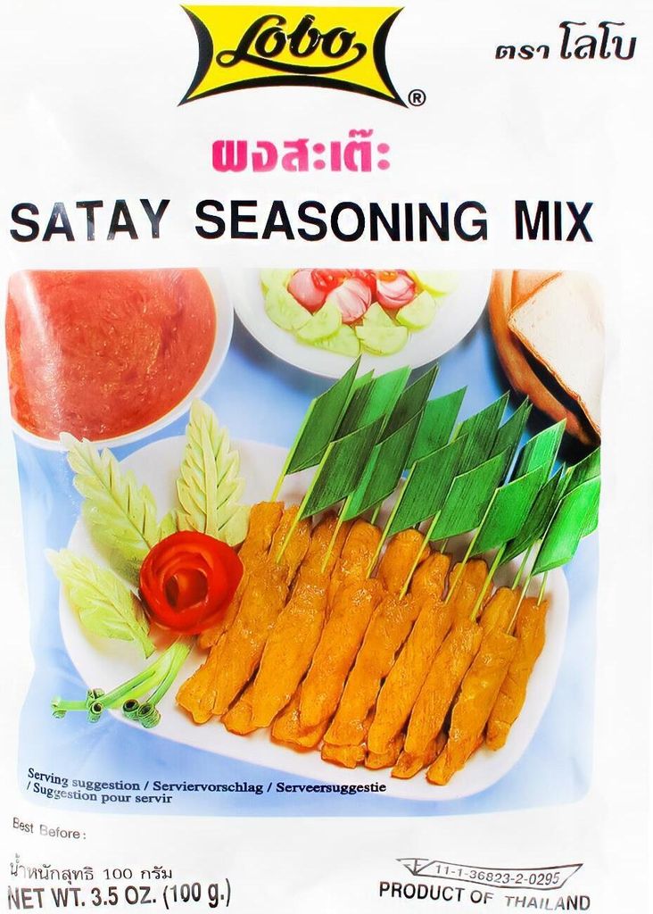 Lobo Satay Sauce und Marinade Mix 100g Produktbild 