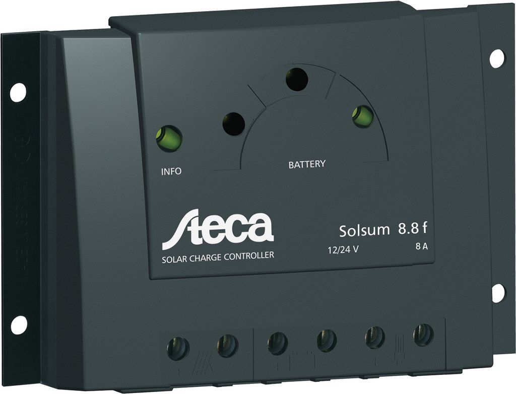 Steca Solsum 8.8F - kontroler ładowania solarnego 8A Zdjęcie produktu 