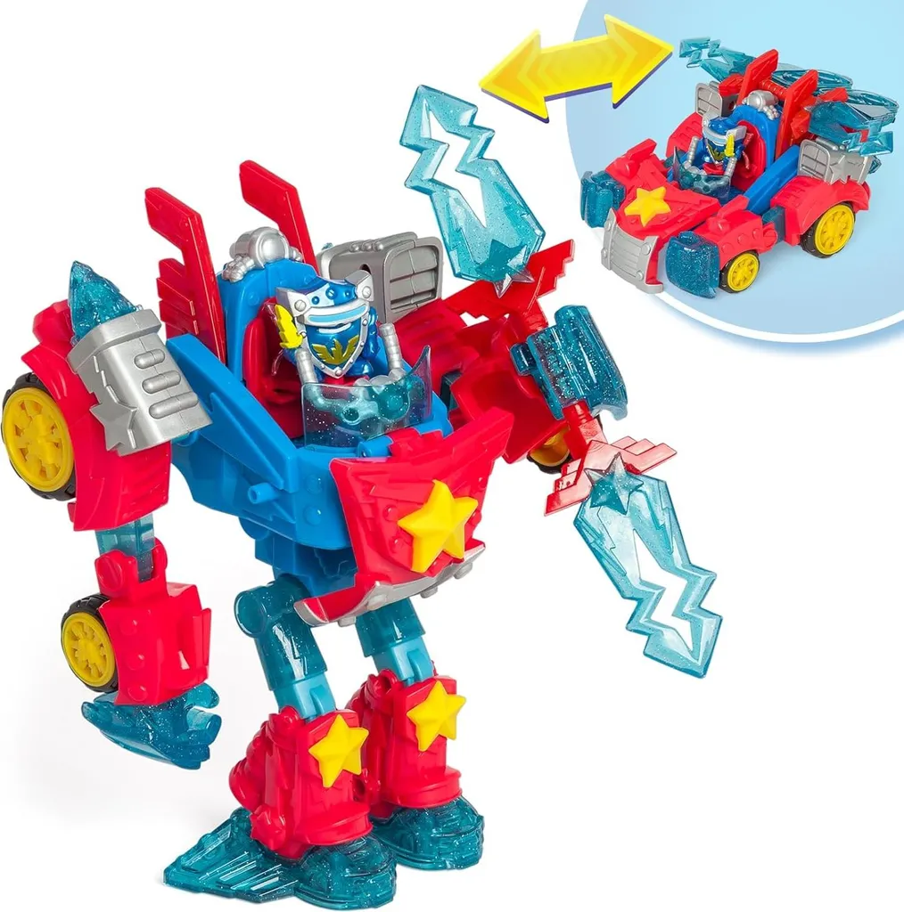 Jouet Robot Transformable Superthings Turbo Warrior pour Enfant - 3