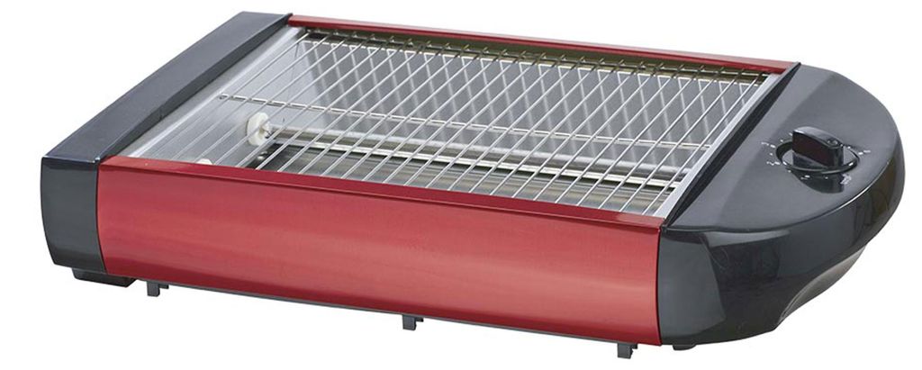 Flachtoaster rot EPIQ 80001211 Toaster Produktbild 