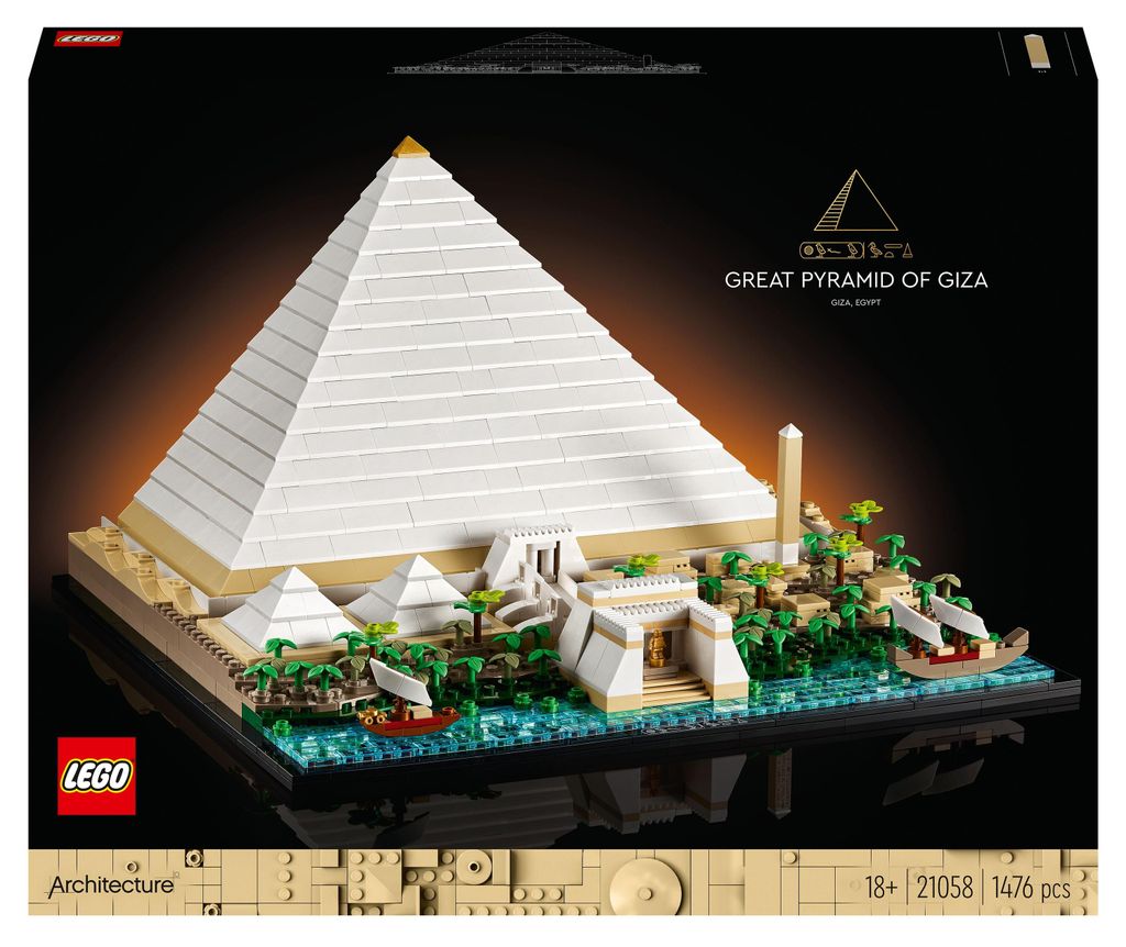 LEGO 21058 Architecture Cheops-Pyramide Bausatz zum Basteln Produktbild 