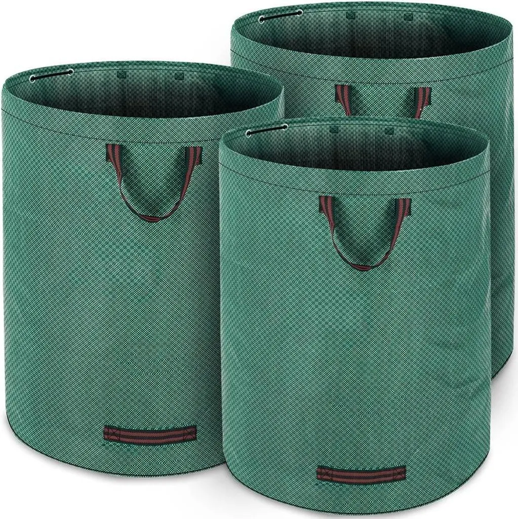 Sac de jardin 280L solide lot de 3 fini les sacs qui craquent max 50kg