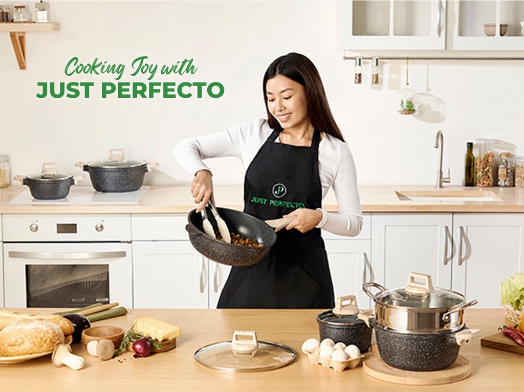 JUST PERFECTO Sada hrncov 8 pcs na indukciu s pokrievkou Obrázok produktu 9