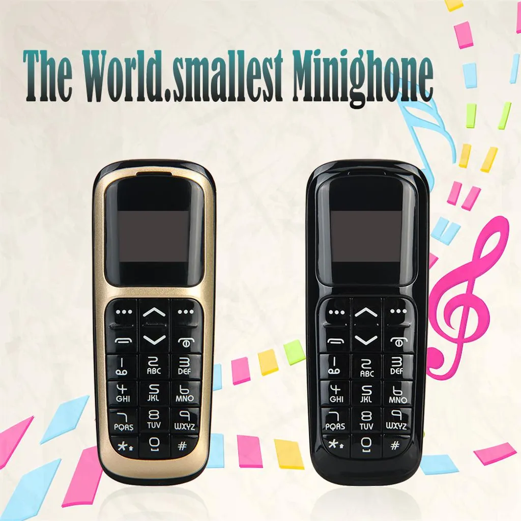 V2 Mini BT Téléphone Micro avec Bluetooth et Autonomie Prolongée