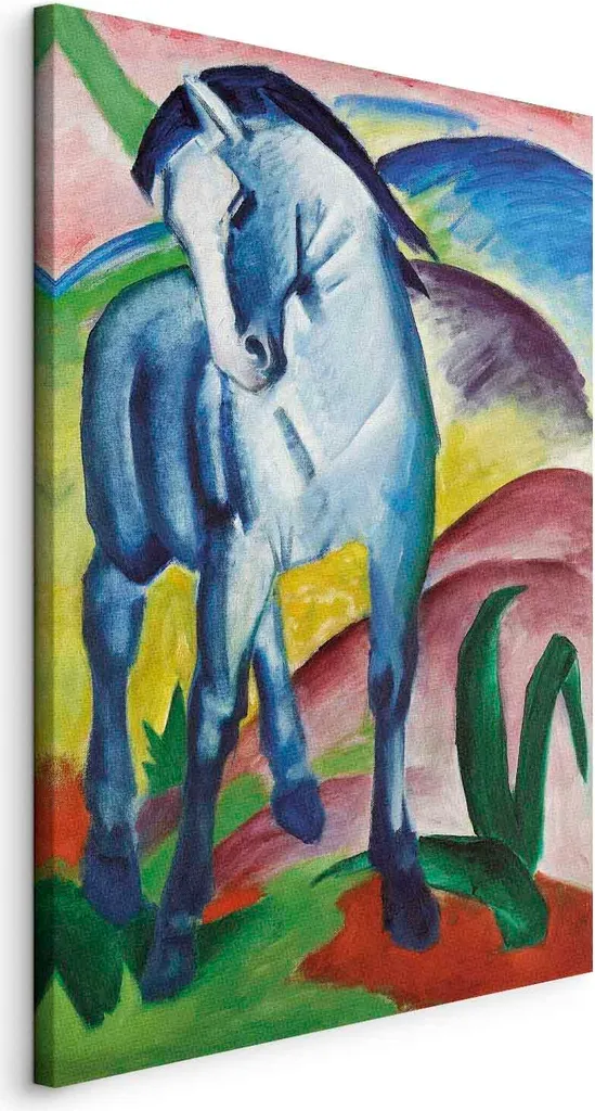 Tableau Franz Marc l-G-10025-b-a Toile Intissée 80x120 cm Art Moderne