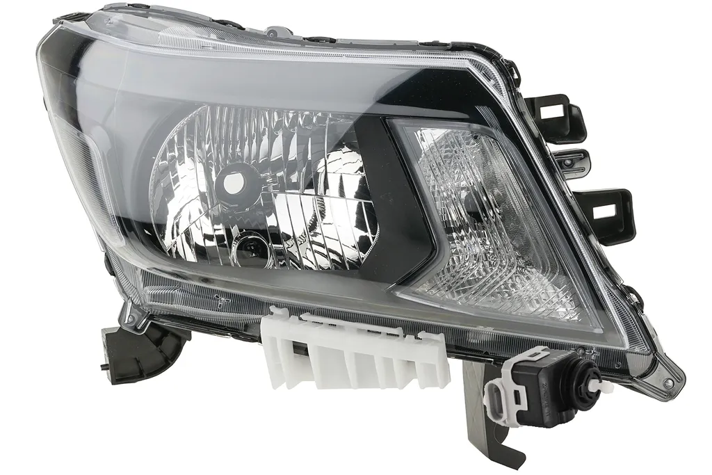 Faro Dx Nissan Navara D40 10-15 H4 Johns con Motore Regolazione