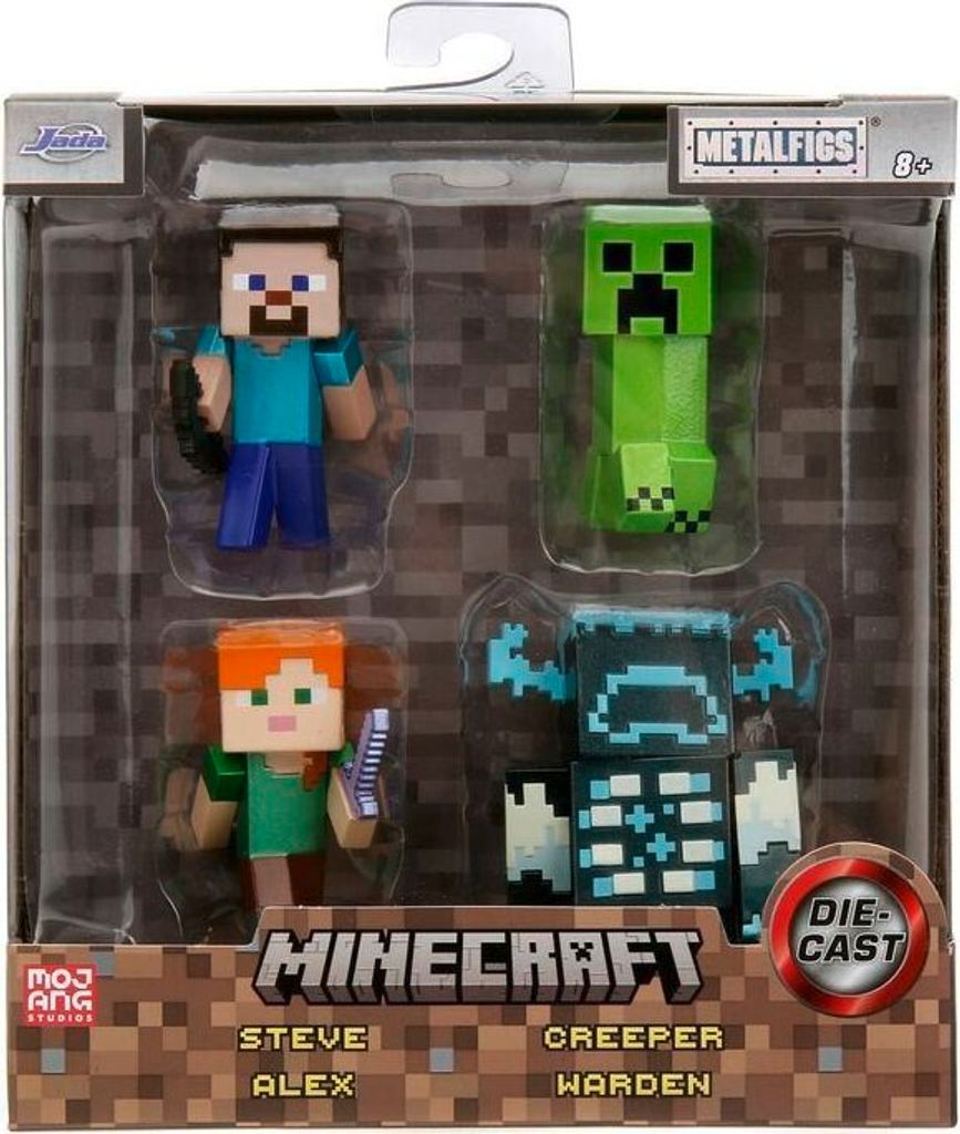 Jada Minecraft 4-Pack 2,5  Figures           253262001 Produktbild 4