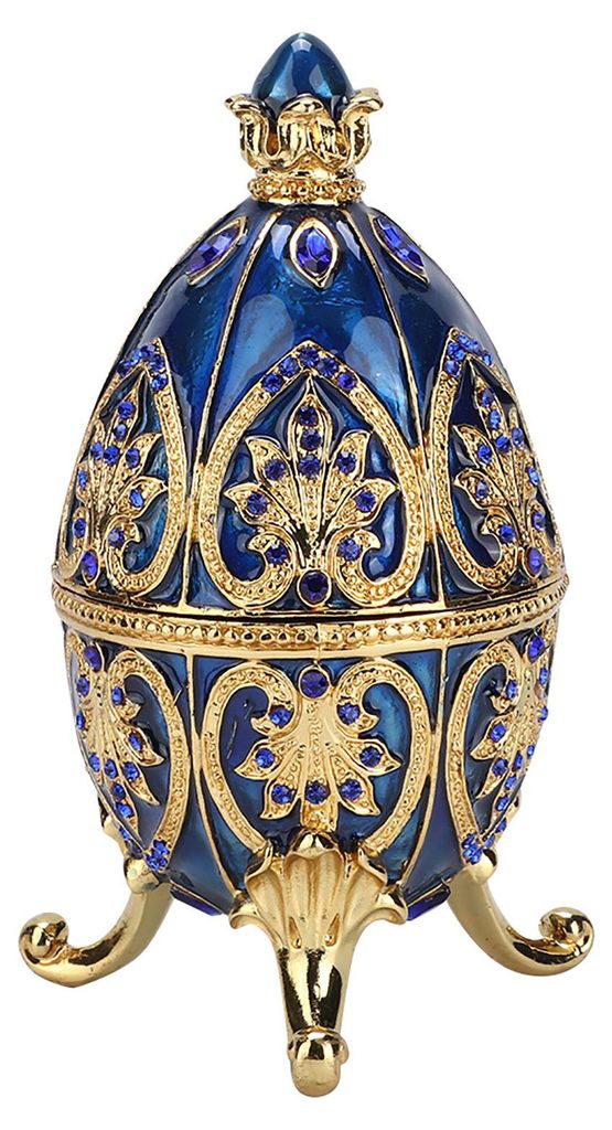 Styl europejski, błyszczący, sztuczny diament, jajko Zdjęcie produktu 