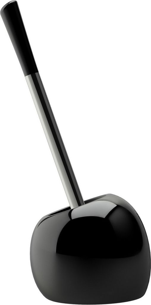 Hoffmanns WC-Garnitur Bürstenhalter, schwarz Produktbild 