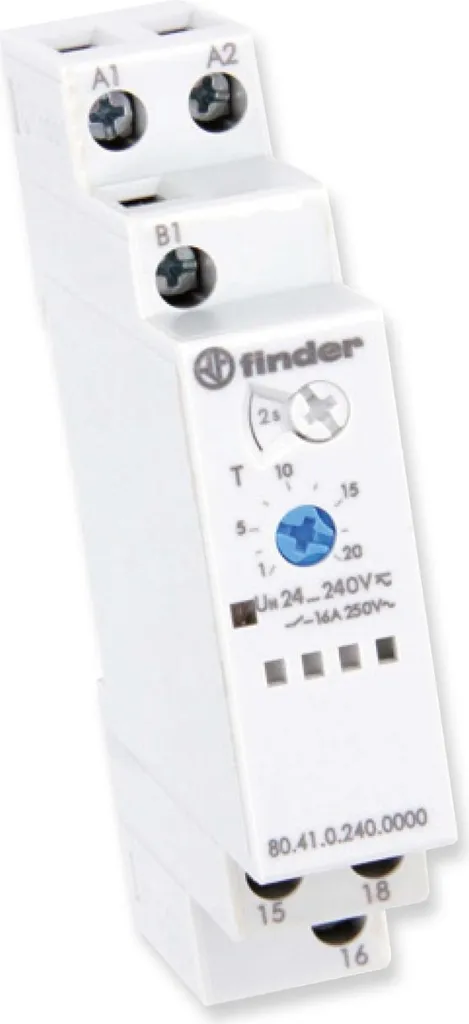 Relais Finder 80.41 multi-tension 24-240V AC/DC haute précision